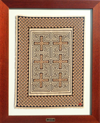 <strong>Cruzes<sup>®</sup>; Citation in FIALISBOA 2015:  

									best piece of contemporary craft; Dimensions: 70 X 55 cm;  Replicas on demand;

									Price: 2.500,00 €; <a href='../loja-online/?product=quadro-cruzes-en&lang=en' 

									target='_blank'>ORDER NOW.</a><strong>